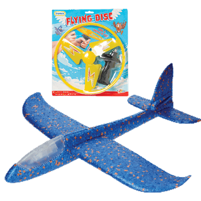 Foamvliegtuig of Flying Disc